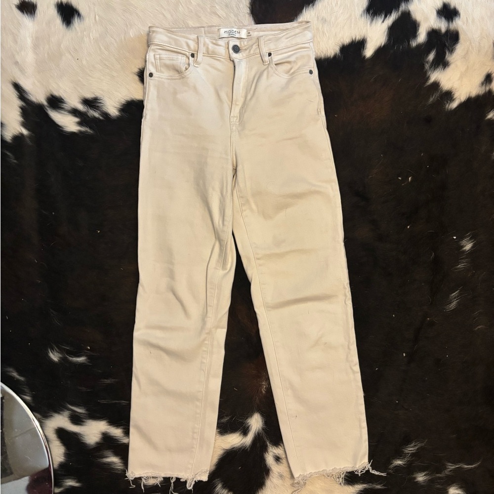 Women's Beige Jeans